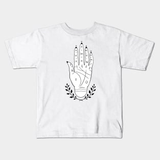 Palmistry hand Kids T-Shirt